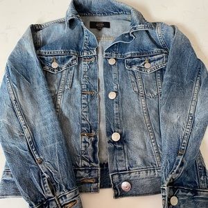 Womens jcrew jean jacket